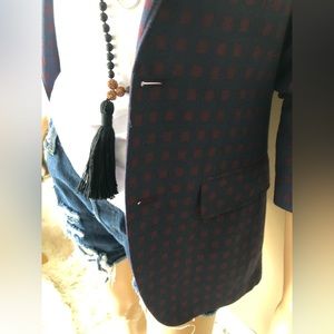 LH Danemark, Blazer, Purple and Blue, 36R